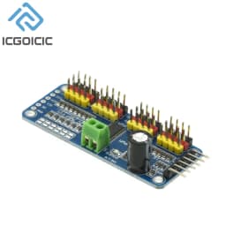 1-10PCS PCA9685 Robot Controller IIC Interface 16 Channel 12-Bit PWM Servo Motor Driver Board for Arduino Robot/ Raspberry Pi