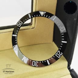 40mm * 31.7mm Ceramic Watch Tilt Bezel Insert Fit 42mm to 44mm Diving GMT Yacht Sea Dweller Watch Cases Watch Ring Accessories