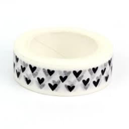 NEW 1PC 10M Decorative Black and White Japanese Washi Tape Set DIY Journaling Adhesive Moon Masking Tape Cute Stationery