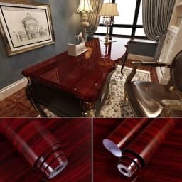 Wood Pattern Vinyl Contact Paper Renovation Kitchen Cabinets Wall Sticker Home Decor DIY PVC Self Adhesive Waterproof Wallpapers