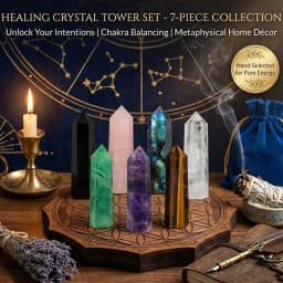 Natural Stone and Crystals Point Wand Witchcraft Rose Quartz Amethyst Home Decor Mineral Reiki Healing Stones Crafts Room Decor