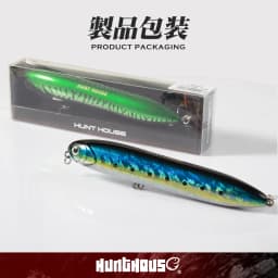 Hunthouse Long Casting Surface Pencil Fishing Lures 140mm 29g Floating Walk The Dog Hard Bait For Seabass Top Water Tackle