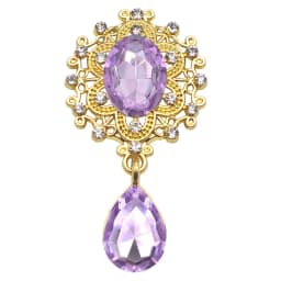 Charm Flower Brooch 10pc 25*45MM Crystal Gold Flat Back 2019 Wedding Wine Glass Ornament Decoraation Crafts Scrapbooking