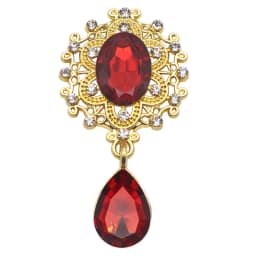 Charm Flower Brooch 10pc 25*45MM Crystal Gold Flat Back 2019 Wedding Wine Glass Ornament Decoraation Crafts Scrapbooking