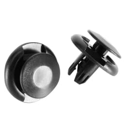 50Pcs 8mm Auto Plastic Bumper Fastener Rivet Retainer Push Type Engine Cover Fastener Fender Car Door Trim Panel Clip for Toyota