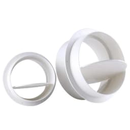 Draft Blocker Damper Ventilation Check Valve Draught Back Shutter for Inline Ducting Kitchen Home Ventilation Grill