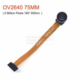 100% Brand New OV2640 Camera Module ESP32-CAM 2MP 66 120 160 Degree 850nm Night Vision 24PIN 0.5mm Spacing 2MP 21MM 75MM
