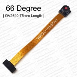 100% Brand New OV2640 Camera Module ESP32-CAM 2MP 66 120 160 Degree 850nm Night Vision 24PIN 0.5mm Spacing 2MP 21MM 75MM