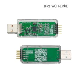 WCH-LinkE Online Download Debugger Support WCH RISC-V Architecture MCU/SWD Interface ARM Chip 1 Serial Port to USB Channel