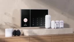 PGST WiFi 4G 2G GSM Home Alarm System Works with Tuya Smart Life Security Protection Alarm Security System Motion Door Sensor