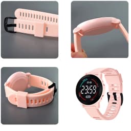 LED Digital Kids Watches Luminous Sport Children Watch Silicone Strap Electronic Wrist Watch For Boys Gril Reloj Niño