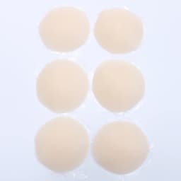 Round Shape Reusable Silicone Nipple Covers Invisible Seamless Breast Petals No Show Full Coverage Nip Pasties Sticky Bra