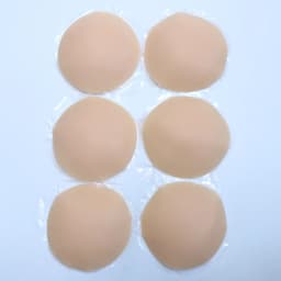 Round Shape Reusable Silicone Nipple Covers Invisible Seamless Breast Petals No Show Full Coverage Nip Pasties Sticky Bra