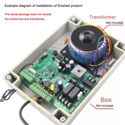 DC 24V PCB Board for Automatic Double Arms Swing Gate Opener Control Board Panel Smart Control Center System Replace Fittings