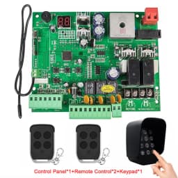 DC 24V PCB Board for Automatic Double Arms Swing Gate Opener Control Board Panel Smart Control Center System Replace Fittings