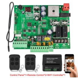 DC 24V PCB Board for Automatic Double Arms Swing Gate Opener Control Board Panel Smart Control Center System Replace Fittings