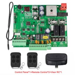 DC 24V PCB Board for Automatic Double Arms Swing Gate Opener Control Board Panel Smart Control Center System Replace Fittings