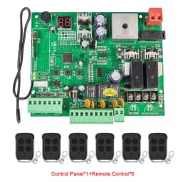 DC 24V PCB Board for Automatic Double Arms Swing Gate Opener Control Board Panel Smart Control Center System Replace Fittings