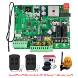 DC 24V PCB Board for Automatic Double Arms Swing Gate Opener Control Board Panel Smart Control Center System Replace Fittings