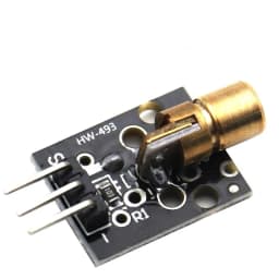 KY-008 650nm Laser Transmitter Module with Laser Sensor Module Non-Modulator Tube Laser Receiver Module Kit for Arduino