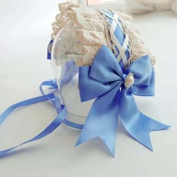 Ribbon Bow Hairband with Hairpins Girls Lolita Lace Ruffled Headband Sweet Star Embroidery Anime Maid Cosplay Headdress