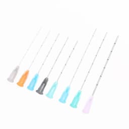 50PCS Micro Cannula 22g 23g 25g 38mm 50mm 70mm Disposble Blunt Tip Micro Cannula Needle