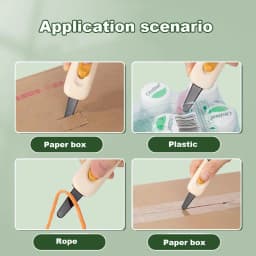 Deli Utility Knife Multipurpose Pocket Knife нож Paper Box Cutter Letter Opener Anti-sticking Retractable Blade for Home Office