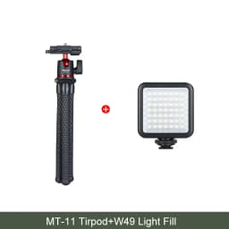 Ulanzi MT-11 Flexible Octopus Tripod Smartphone DSLR SLR Vlog Tripod Travel Portable 2 in 1 Tripod Extend 1/4 Screw Magic Arm