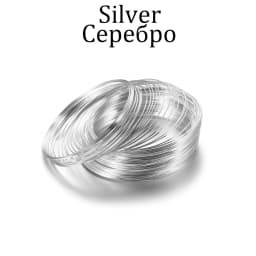 100 Loops/lot 0.6mm Memory Steel Wire For DIY Beading Bracelets Earrings Jewelry Making Finding Accessories Supplies
