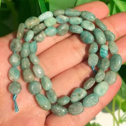 6-8mm Irregular Natural Green Peridot Stone Beads for Accessories Jewellery Making Bracelet Necklace 15 Inch