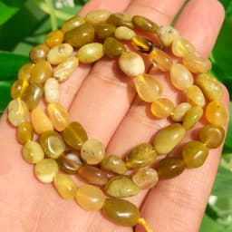 6-8mm Irregular Natural Green Peridot Stone Beads for Accessories Jewellery Making Bracelet Necklace 15 Inch