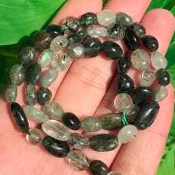 6-8mm Irregular Natural Green Peridot Stone Beads for Accessories Jewellery Making Bracelet Necklace 15 Inch
