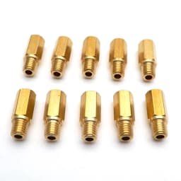 Pack of 10 Pieces Main Jet For Keihin FCR OKO KOSO PE PWK Carburetor Hexagon Motorcycle Main Injector Nozzle