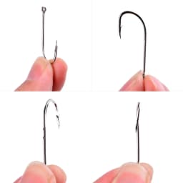 50/20pcs Barbed Fishing Hooks Sea Worm Carp Single Circle Hook Set Fly Fishing Accessories Tackle Carbon Steel Fishhook