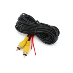 6 Meters 10M 15M 20M Car Truck RCA Video Extension Cable Male to Male with Trigger Wire for Backup Camera Rear View Parking