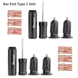 Deemount Original Bicycle Tubeless Tire Repair Tool Tyre Drill Puncture for Urgent Glue Free Repair Optional Rubber Stripe