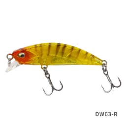 TSURINOYA Sinking Minnow Mini Hard Lure DW63 50S 50mm 5g Artificial Fishing Lure Wobblers Crankbait Trout Bait