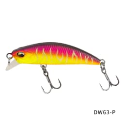 TSURINOYA Sinking Minnow Mini Hard Lure DW63 50S 50mm 5g Artificial Fishing Lure Wobblers Crankbait Trout Bait