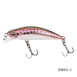 TSURINOYA Sinking Minnow Mini Hard Lure DW63 50S 50mm 5g Artificial Fishing Lure Wobblers Crankbait Trout Bait