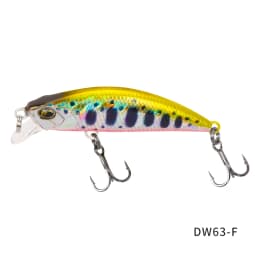 TSURINOYA Sinking Minnow Mini Hard Lure DW63 50S 50mm 5g Artificial Fishing Lure Wobblers Crankbait Trout Bait