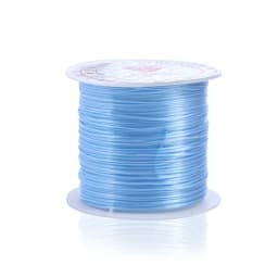 10-40M/Roll Strong Elastic Crystal Beading Cord 1mm for Bracelets Stretch Thread String Necklace DIY Jewelry Making Cords Line