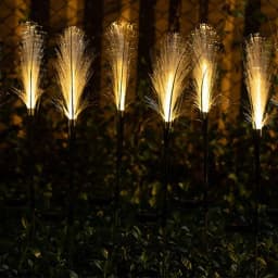 LED Solar Garden Reed Lamp Outdoor Waterproof Lawn Light Yard Christmas Decoration Path Lighting Decor Solar Power Light