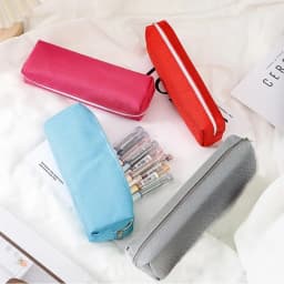 1pc Simple Pencil Case, Portable Pencil Case - Suitable for Office, School, Youth, Girls, Boys, Men and Women!