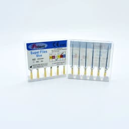 Dental Rotary Super Files Blue Files Rotary Files Niti Heat Activation Endodontic Files Use for Root Canal