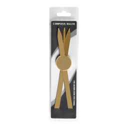 1pc Silver/Gold/Black Microblading Balance Compass Ruler Tattoo Positioning Ruler Eyebrow Design Golden Ratio Ruler Tattoo Tool