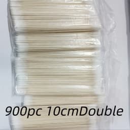 100/300/500/700/900Pcs Double Tip Headed Cotton Swabs ,For Tattooed Eyebrows Beauty Makeup Tools For Wiping, Nail Polish Wiping