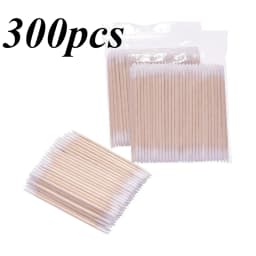 100/300/500/700/900Pcs Double Tip Headed Cotton Swabs ,For Tattooed Eyebrows Beauty Makeup Tools For Wiping, Nail Polish Wiping