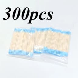 100/300/500/700/900Pcs Double Tip Headed Cotton Swabs ,For Tattooed Eyebrows Beauty Makeup Tools For Wiping, Nail Polish Wiping