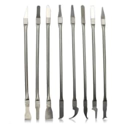 8pcs CPU IC Glue Remover C Chip Repair Phone Repair Tool Thin Blades Piratical Repair Hand Tool For Mobile Phone Computer