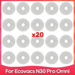 Compatible For ( Ecovacs Debot N30 Omni / N30 Pro Omni ) Replacement Part Accessory Main Side Brush Hepa Filter Mop Dust Bag
